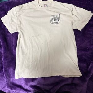 Vintage Jerzees 100% cotton San Antonio Pub Crawl Made In USA Y2K